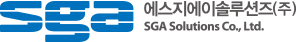 SGA솔루션즈 CI 국영문가로조합